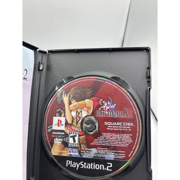 Final Fantasy X-2 (PlayStation 2, 2003) Complete in box - Picture 5 of 8
